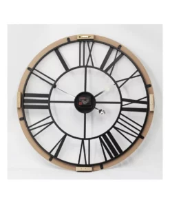Toki Richard 60cm Silent Wall Clock Natural -Home Decor Shop 899406820 3 720x928