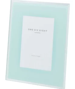 One Six Eight London Glass Photo Frame 6x4 Mint