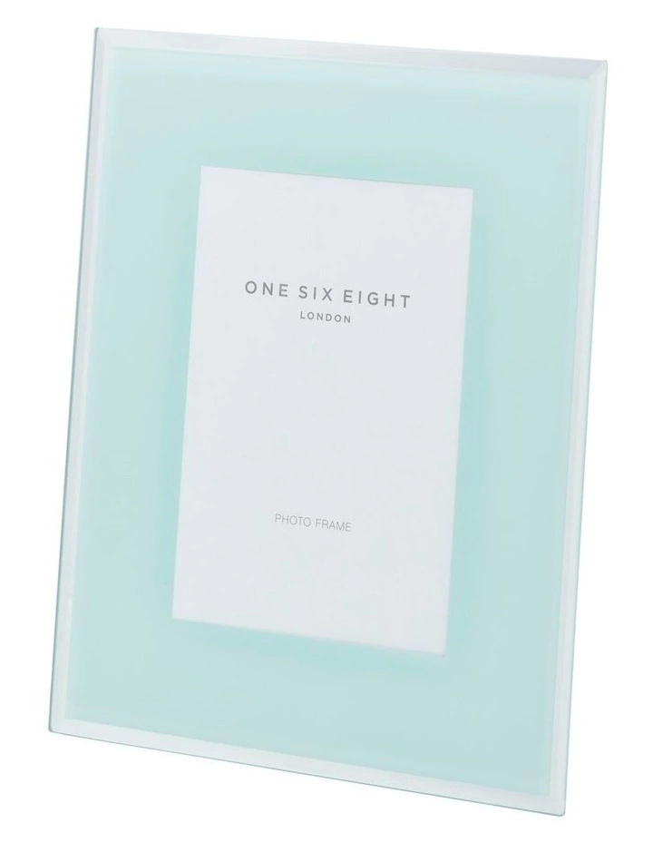 One Six Eight London Glass Photo Frame 7x5 Mint 1 One Six Eight London Glass Photo Frame 7x5 Mint