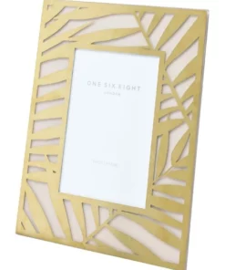 One Six Eight London Glass Photo Frame 6x4 Palm