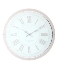 One Six Eight London Mary 50cm Glass Wall Clock