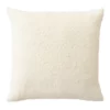 Sheridan Faretta Square Cushion In Ivory - 45cm x 45cm