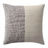 Sheridan Kearney Square Cushion In Carbon - 45cm x 45cm
