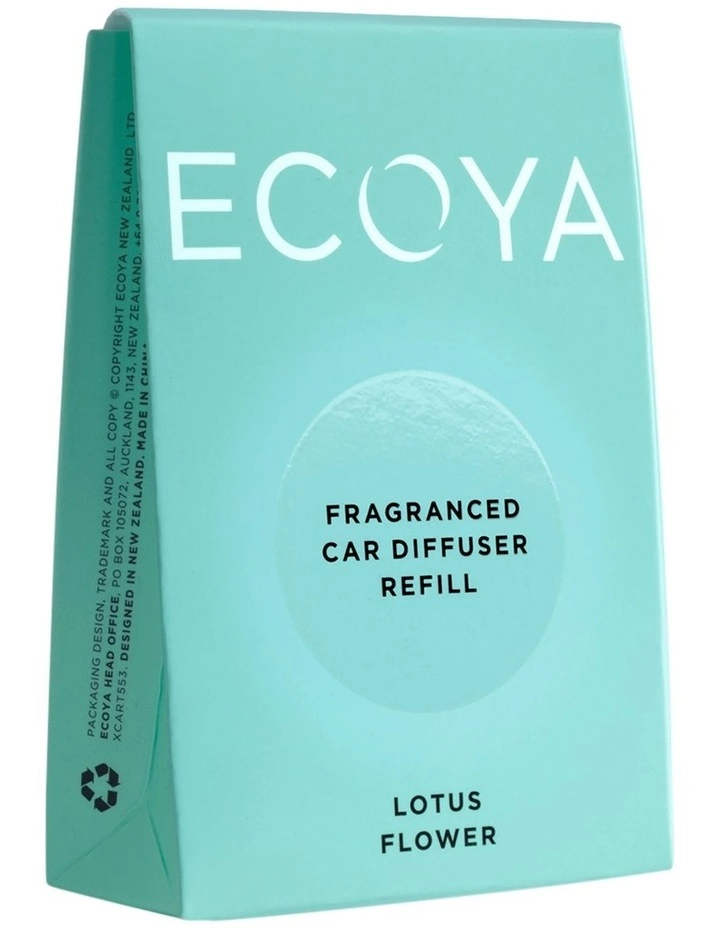 ECOYA Lotus Flower Car Diffuser Refill 1 ECOYA Lotus Flower Car Diffuser Refill